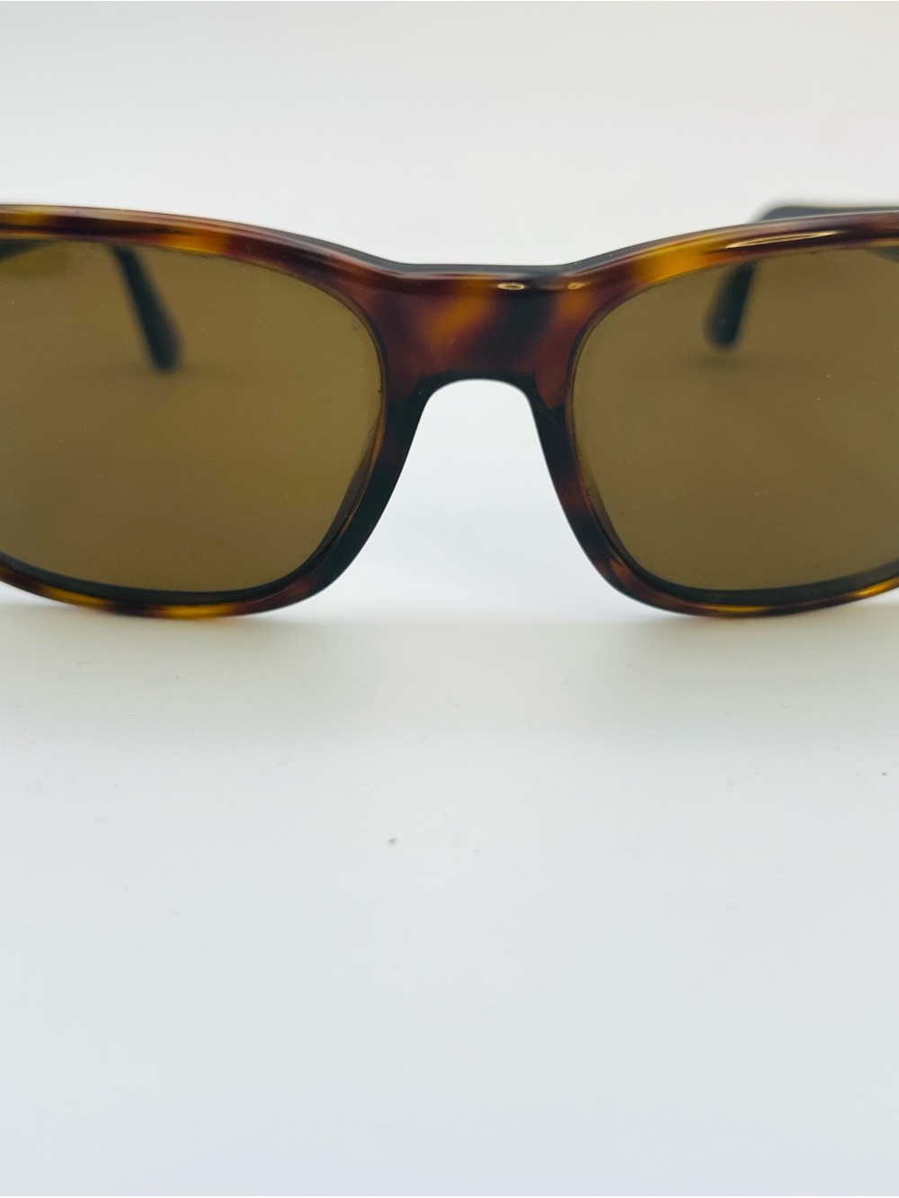 Vintage Persol Unisex Tortoiseshell Brown Lens Sunglasses